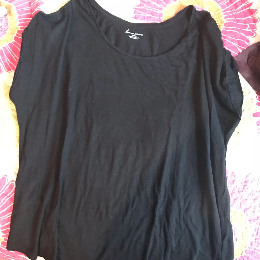 Lane Bryant black tee